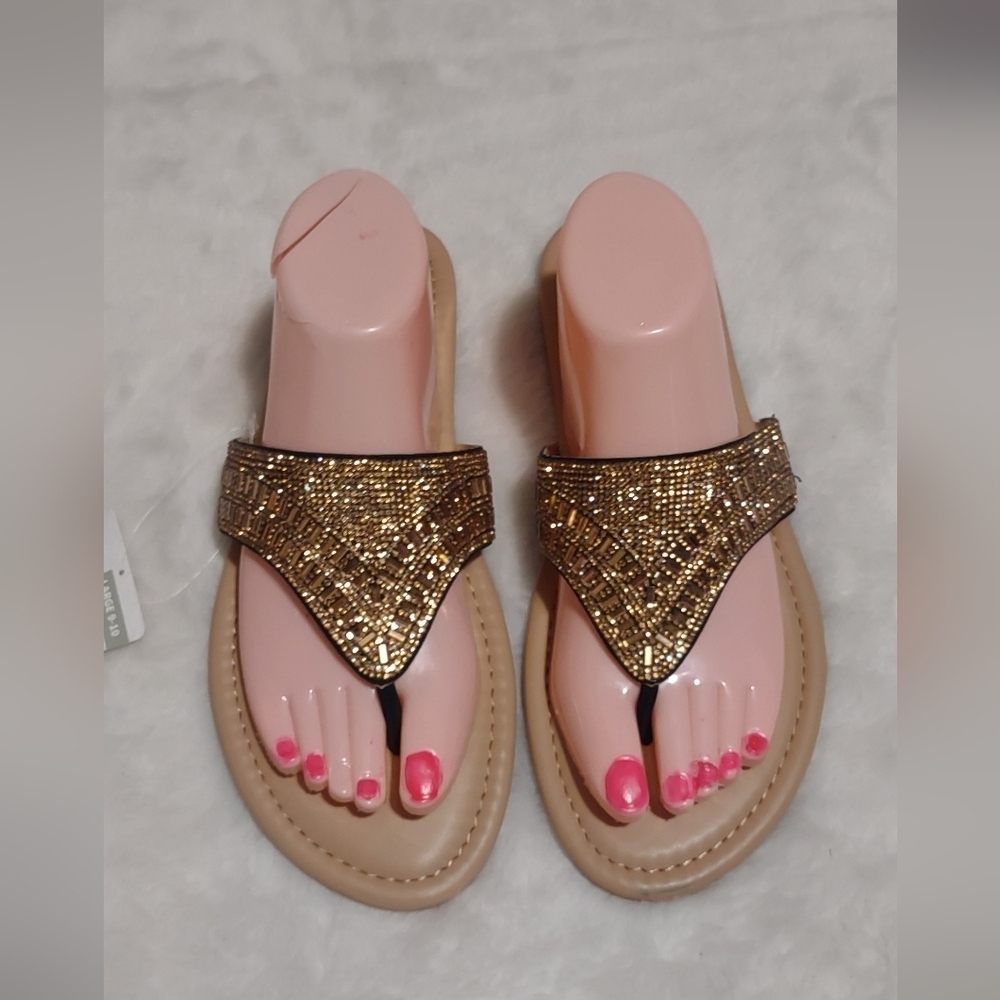 New condition sandal shoes for women size 9/10 - Picture 2 of 6